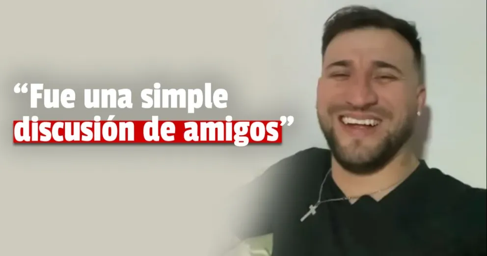 El cantante de Omega dio su versión de los hechos tras ser detenido por disturbios en la vía pública