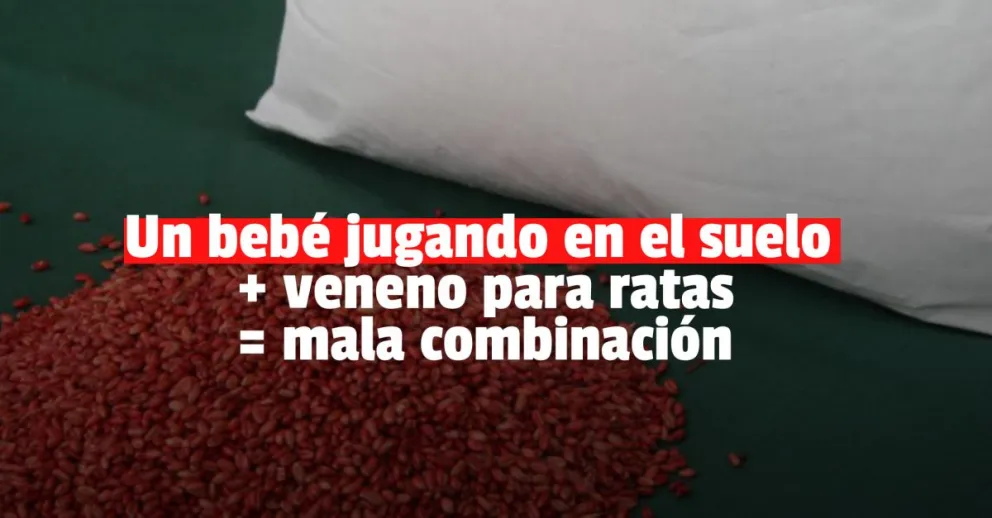 Un bebé de un año tomó veneno para ratas y tuvo que ser hospitalizado