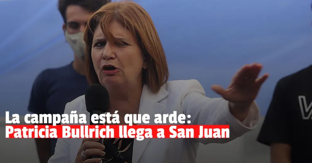 Juntos por el Cambio: este domingo llega Patricia Bullrich a San Juan
