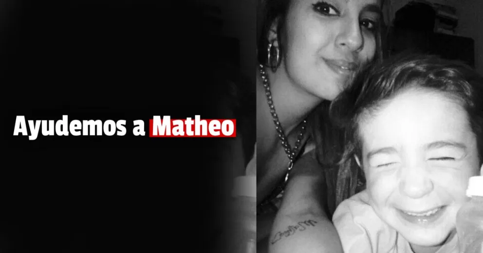 Matheo sufre un síndrome que afecta su sistema inmunológico y necesita ayuda para su tratamiento