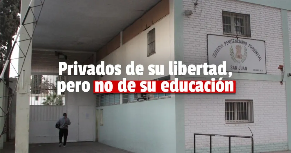 Internos del Penal de Chimbas podrán finalizar los estudios primarios y secundarios