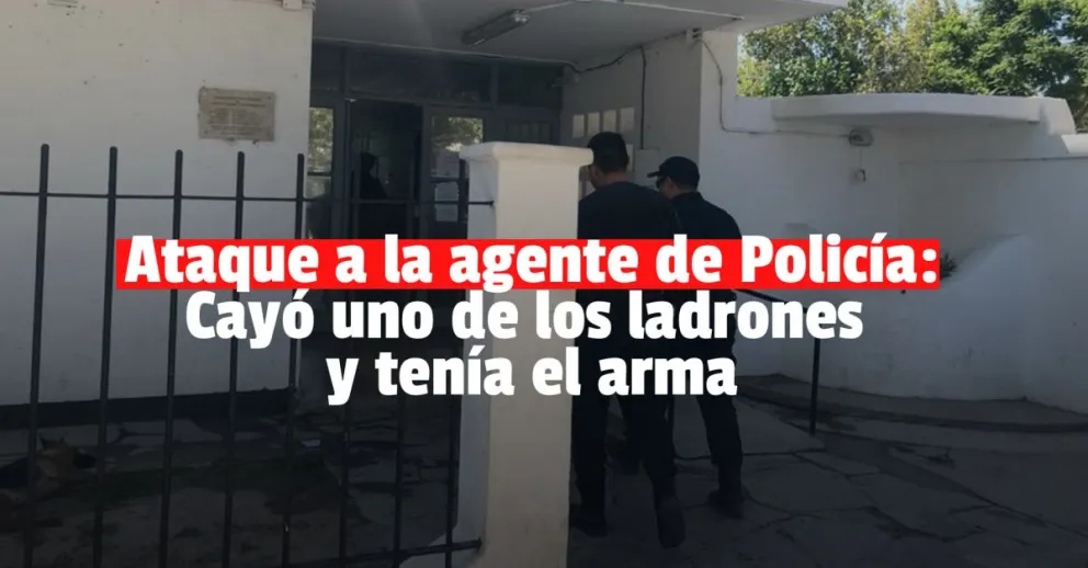 Detuvieron a uno de los ladrones que atacó a la agente de Policía en Caucete