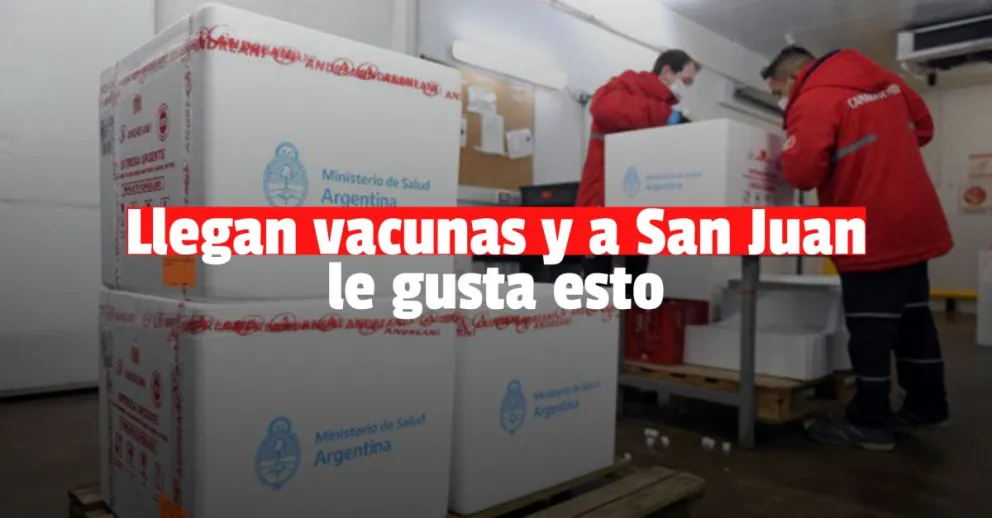 Este fin de semana se distribuyen más de un millón de vacunas Sputnik V: mirá cuántas llegan a San Juan 