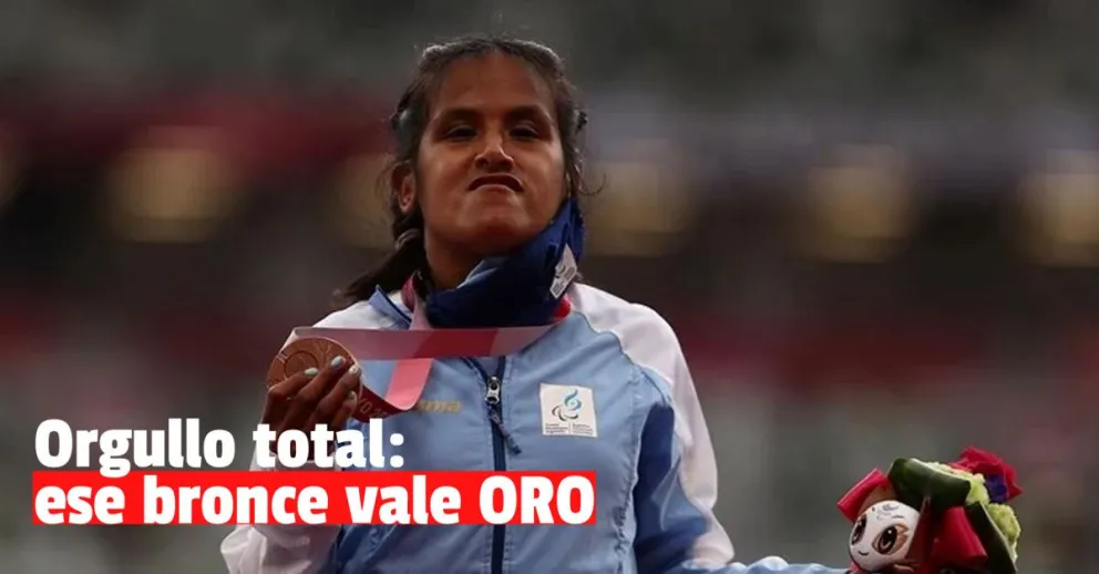 Yanina Martínez, la atleta rosarina, logró la medalla de bronce
