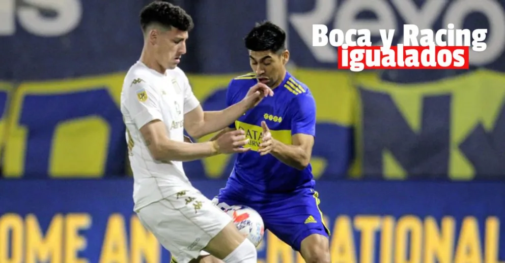Liga profesional: Boca y Racing ya juegan el clásico de la fecha