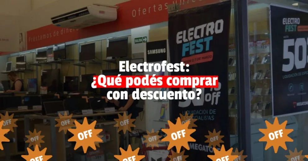 Arrancó el Electrofest: tecnología y electrodomésticos con descuentos del 40%