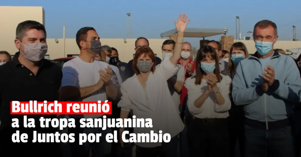 Patricia Bullrich salió de recorrida junto a los precandidatos sanjuaninos