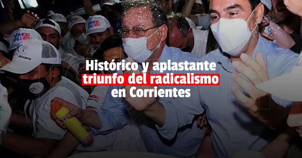 Elecciones en Corrientes: aplastante victoria del radicalismo 