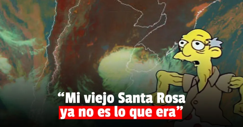 Temporal de Santa Rosa: el miércoles ingresará un frente frío (moderado)