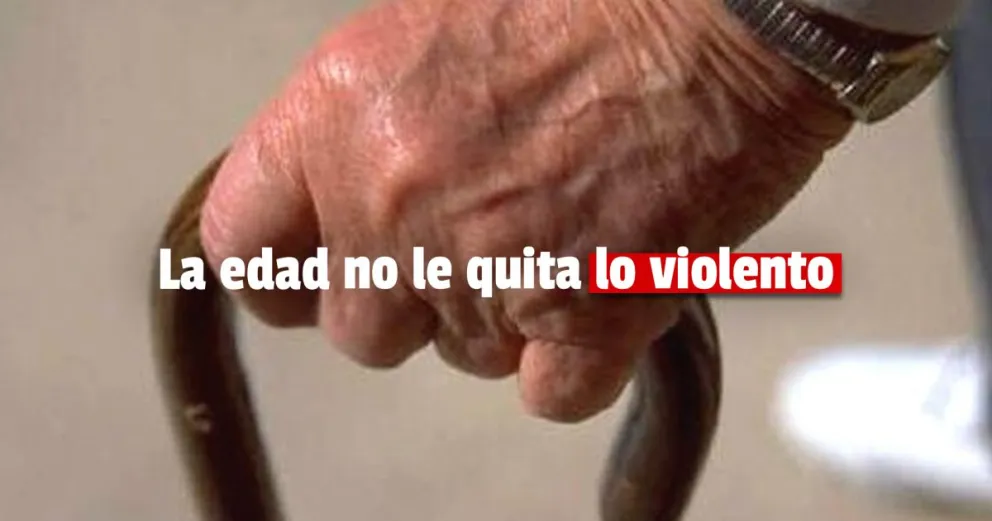 Anciano violento fue condenado por agredir a su esposa pero no irá a prisión