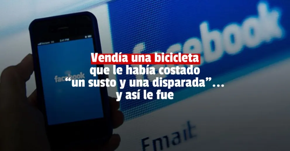 Vio la bicicleta que le robaron publicada en Facebook y logró recuperarla
