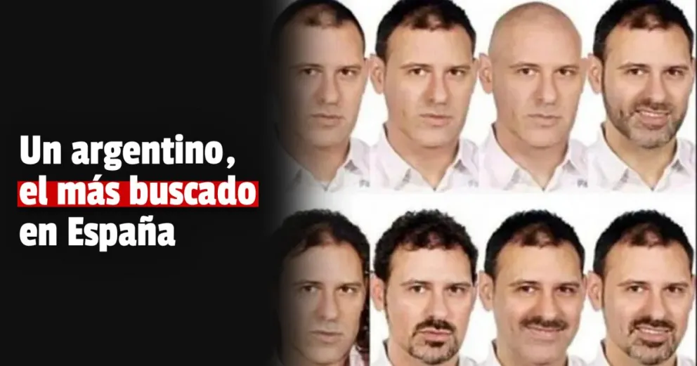 Un argentino es el hombre más buscado de España por matar a su hijo