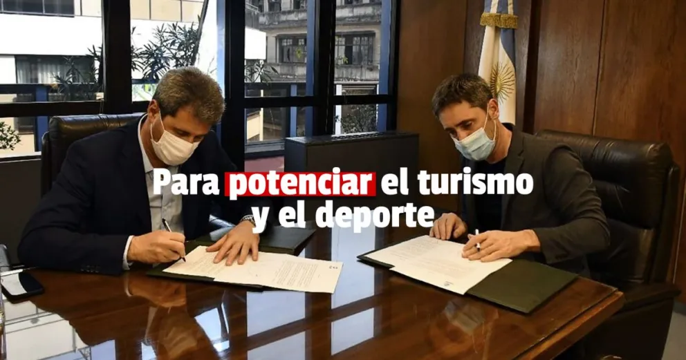 El gobernador Uñac firmó un convenio con el CFI por 120 millones de pesos