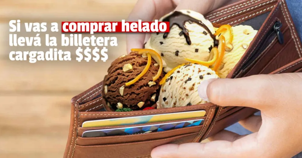 El precio del helado ya aumentó dos veces en seis meses y el kilo ya supera los $1000