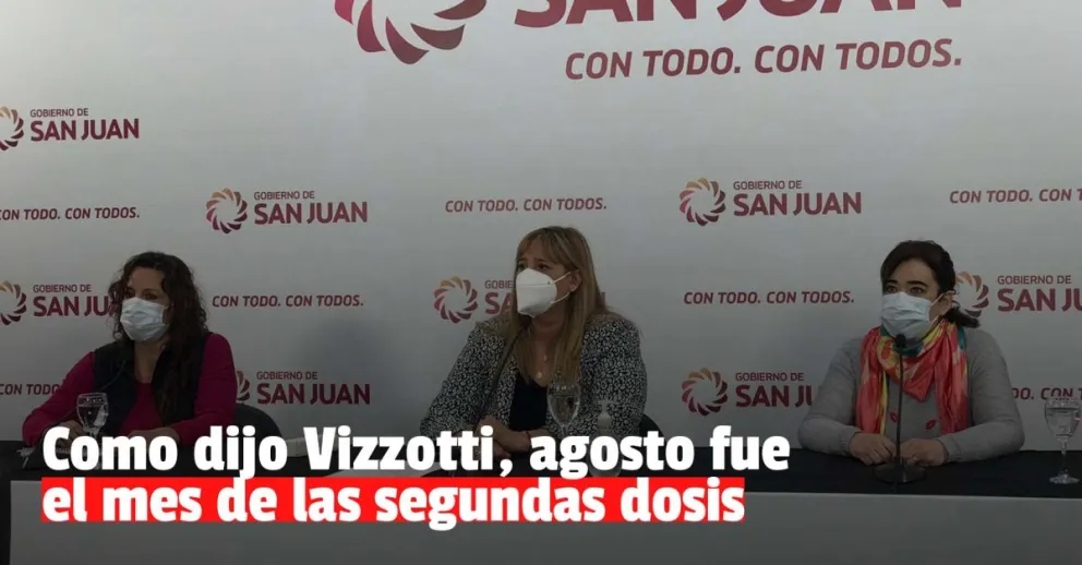 En agosto creció casi un 300% la vacunación de segunda dosis respecto a julio