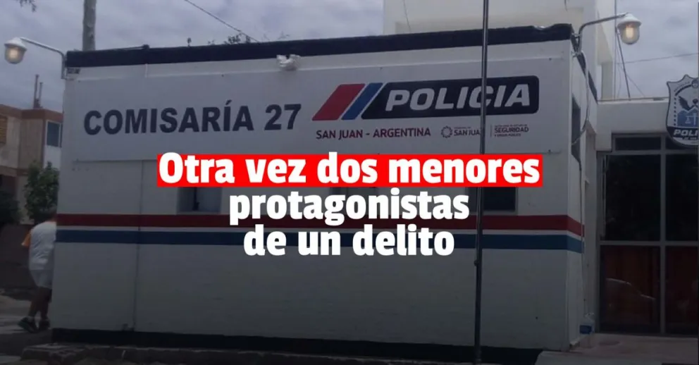 Dos menores de edad fueron detenidos por intentar robar en una vivienda