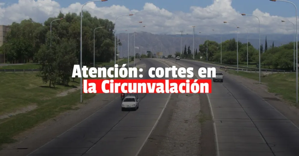 Atención: hay cortes en la Avenida de Circunvalación