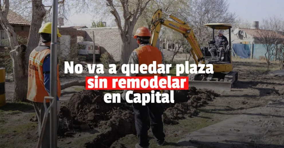 Capital remodela una nueva plaza en Trinidad