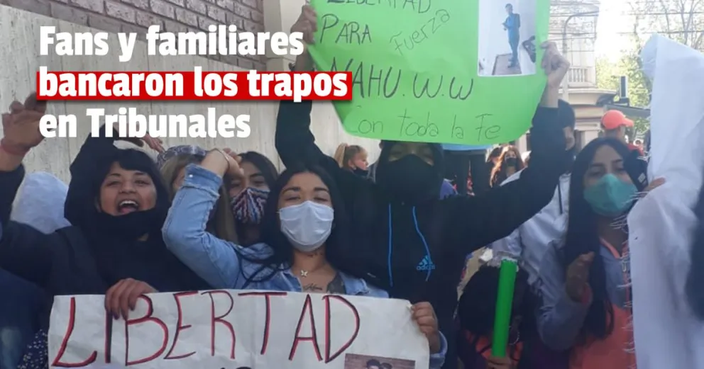 El pedido de los familiares y fans de Nahuel Sosa: "Queremos su libertad. Es un pibe humilde, buena persona"