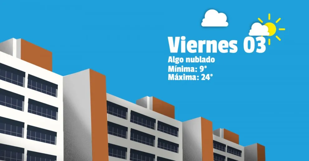 Con un poco más de temperatura se despide la semana laboral