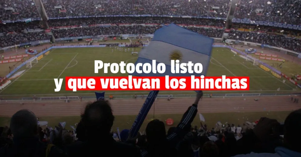 Así será el protocolo para la vuelta a las canchas en Argentina