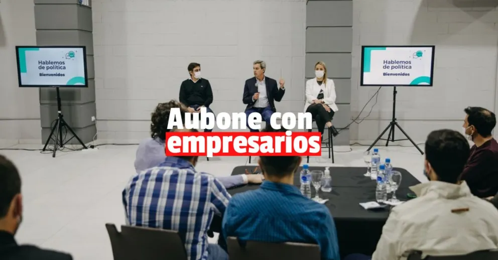 Foro de Trabajo y Productividad con empresarios y la participación de Aubone