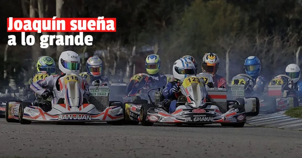 Naranjo en la Open Iame Argentina: en búsca de un lugar en el mundial de Karting