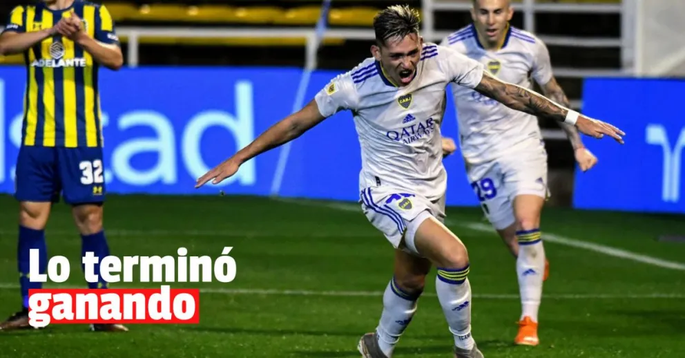 Boca le dio vuelta el partido a Rosario Central