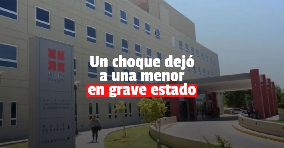 Una menor terminó con fuertes golpes y hospitalizada tras un siniestro vial