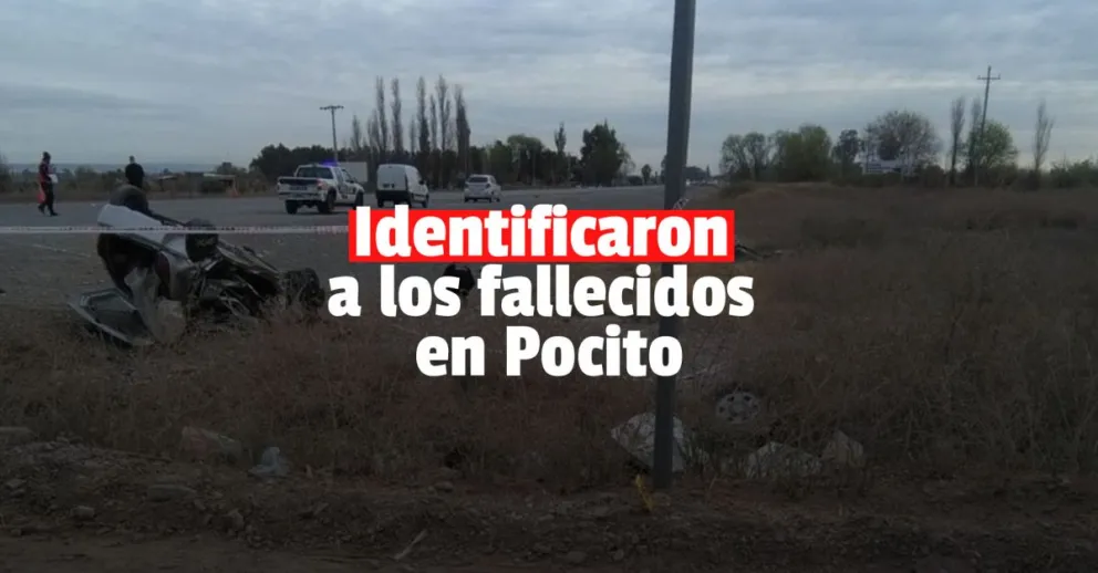 Identificaron a los fallecidos en Pocito