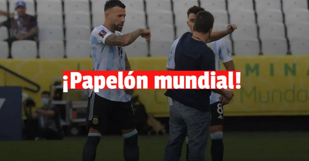 Escándalo en Brasil-Argentina: se suspendió el partido por el ingreso de autoridades sanitarias