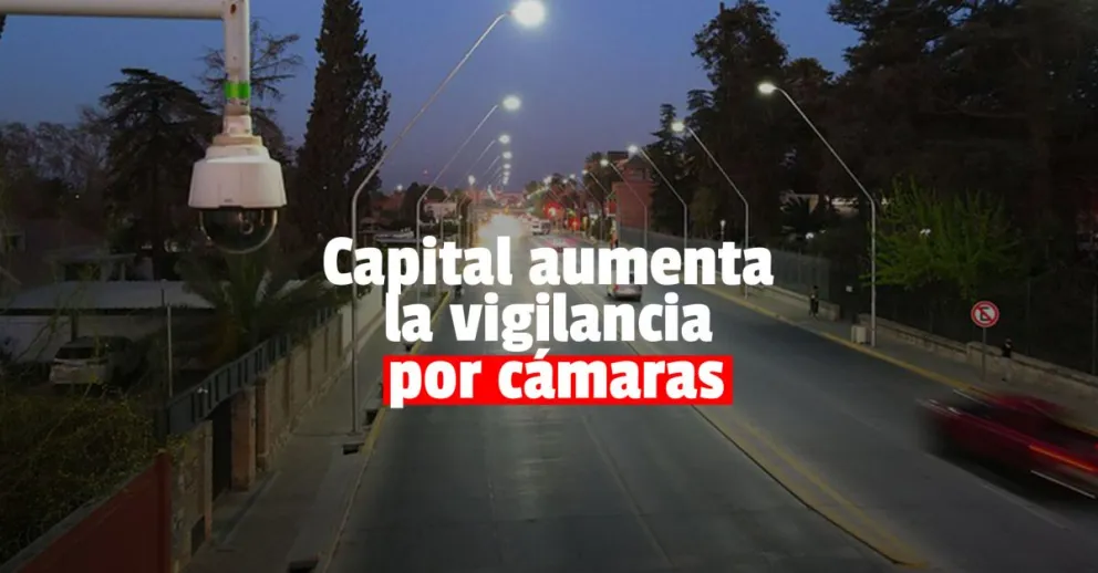 Capital sumará 26 cámaras de seguridad en zonas claves