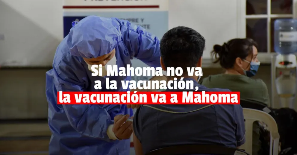 El vacunatorio móvil se trasladará a 9 de Julio