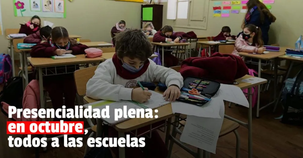 Desde Educación ya pusieron fecha para el regreso de la presencialidad plena en la provincia