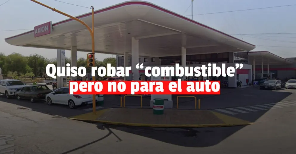 Quiso robar latas de cerveza en una estación de servicio y terminó detenido