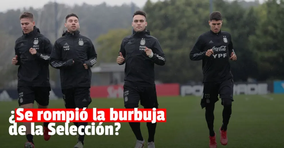 Alarma en la Selección por un caso de coronavirus dentro de la burbuja