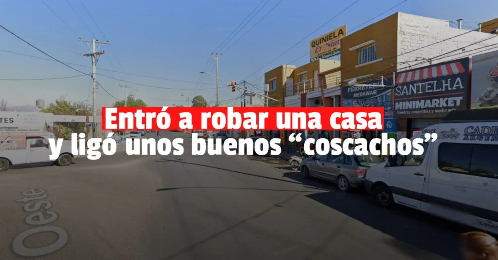 Un ladrón de 15 años se metió a robar a una casa y el dueño lo detuvo