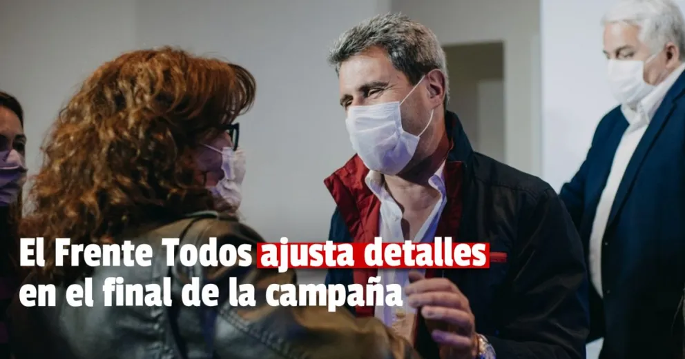 En la recta final de la campaña, Uñac se reunió con empresarios