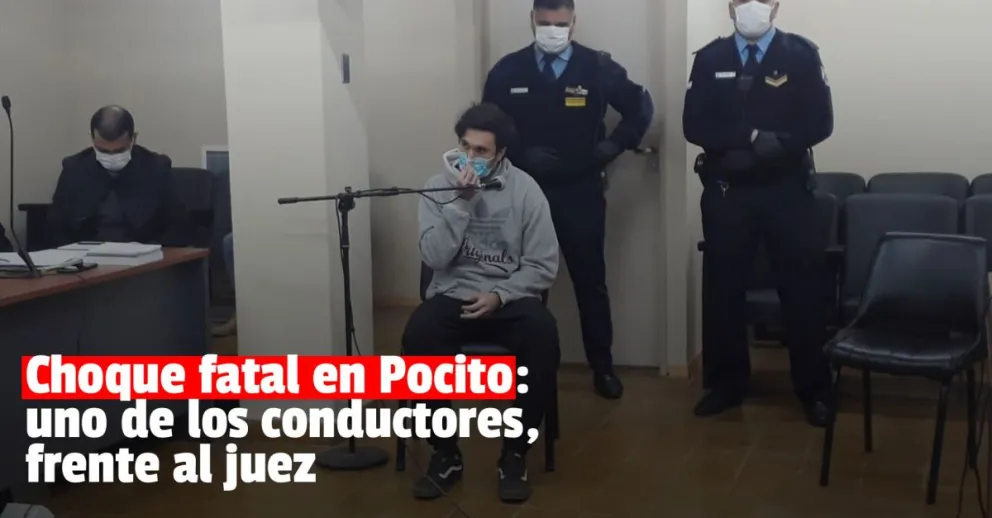 Uno de los conductores del choque fatal en Pocito se presentó ante el juez
