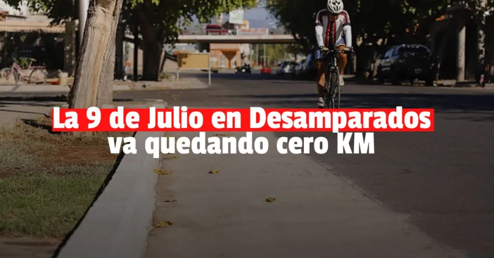 La 9 de Julio, en plena reecuperación