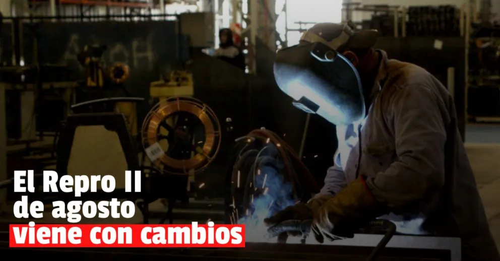 Repro II para los salarios de agosto, con cambios para las empresas