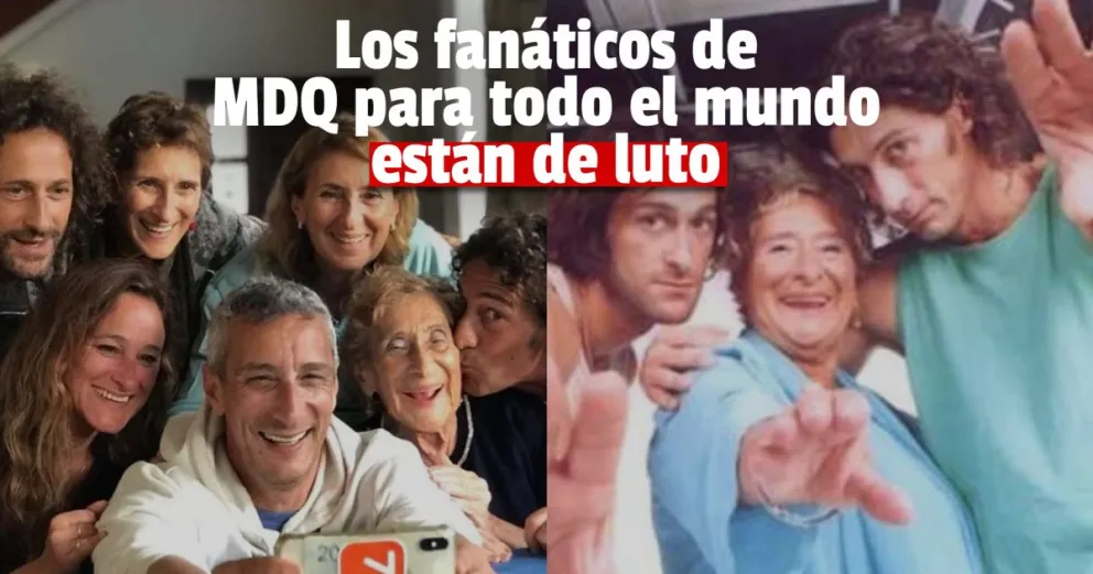 Murió Herminia, la mamá de los conductores de MDQ