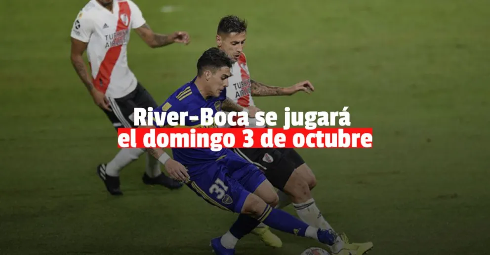 La AFA difundió la fecha y hora del Superclásico entre River y Boca 