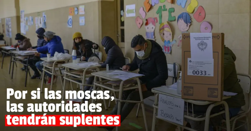 La Cámara Nacional Electoral preparó autoridades de mesa suplentes ante posibles casos positivos de Covid