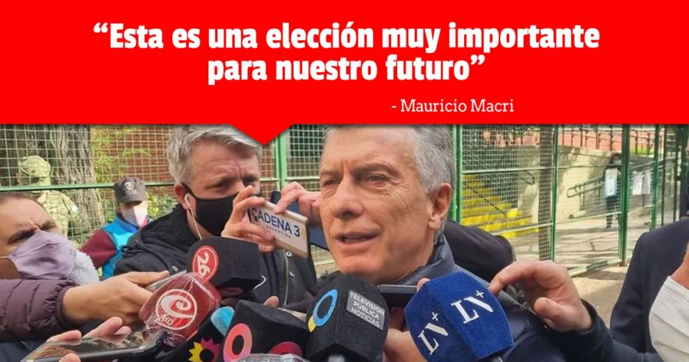 El expresidente Macri votó y aseguró que se define en qué modelo de país "queremos vivir"