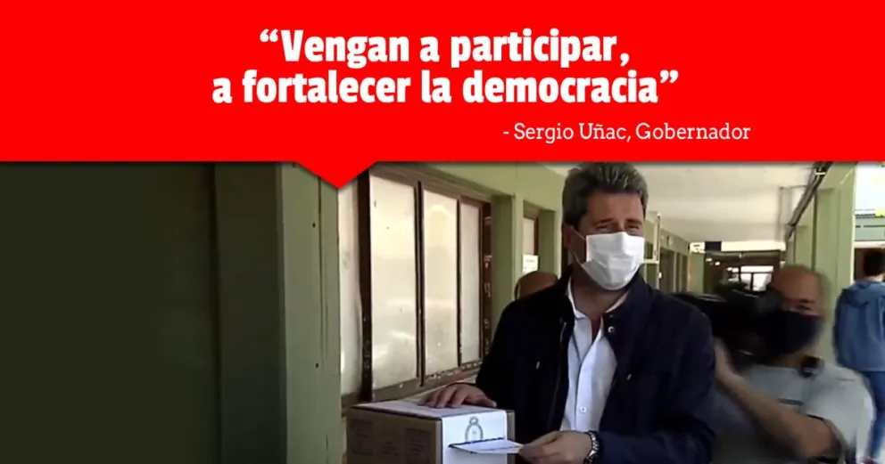 El gobernador Sergio Uñac destacó la importancia de fortalecer la democracia