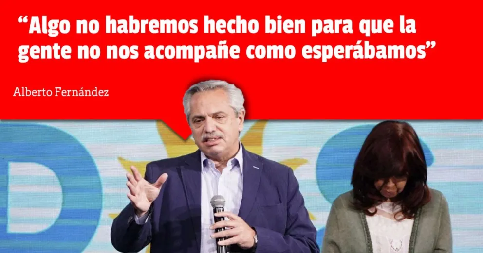 Alberto Fernández reconoció la derrota en varias provincias del país