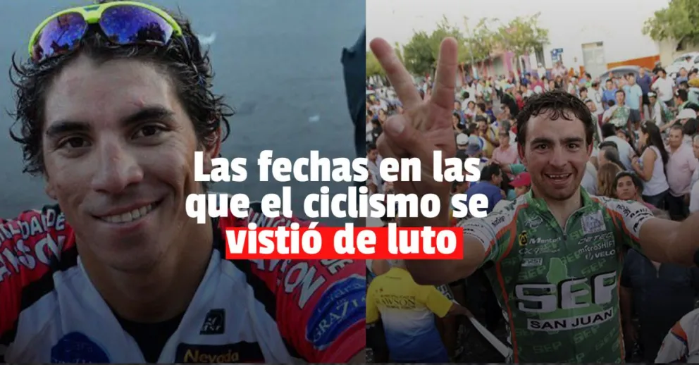 Cuando el ciclismo se vistió de luto