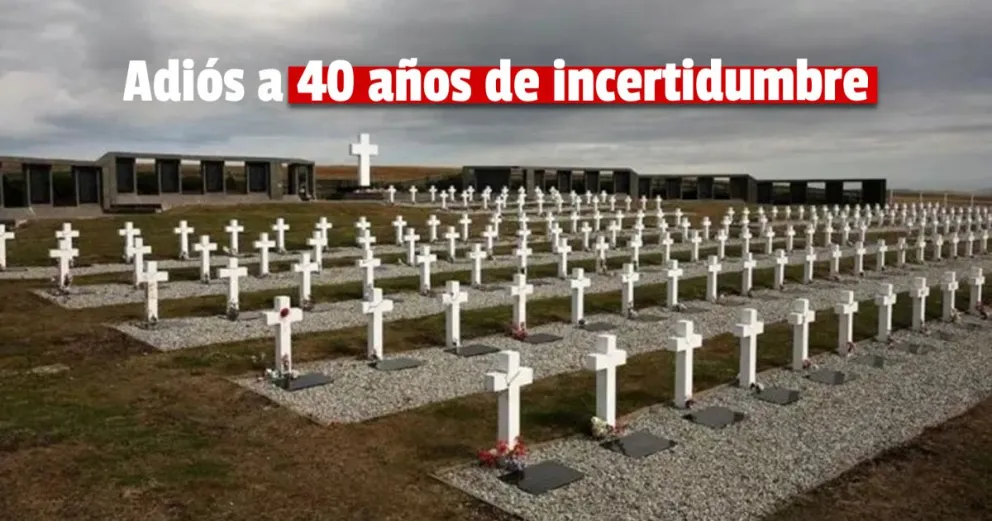 Identificaron los restos de cuatro soldados argentinos enterrados en una fosa común en las Islas Malvinas