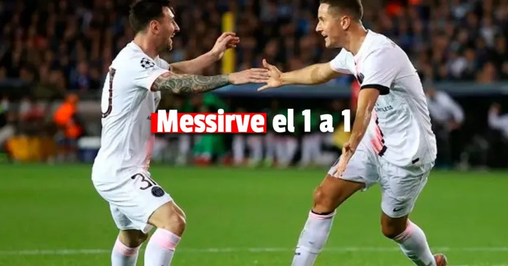 Lionel Messi debutó en la Champions League con un empate